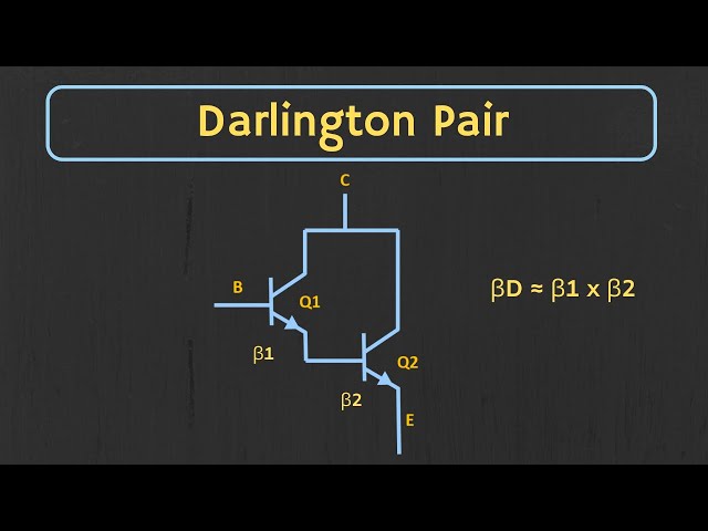 Darlington Pair Explained | The Darlington Pair as a Switch