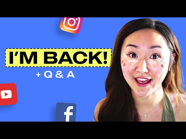 I'M BACK! Get Ready With Me + Q&A (Makeup Tutorial)