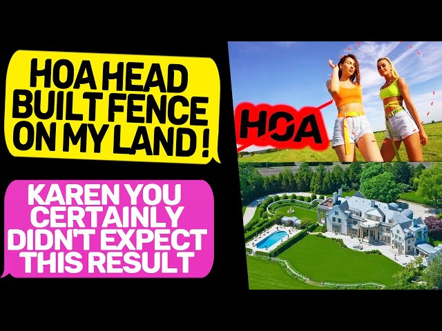 INSANE NEW HOA HEAD THINKS SHE OWNS OUR LAND! I am the Owner of this House r/MaliciousCompliance