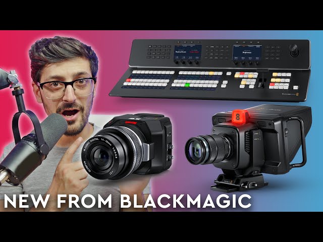 NEW Blackmagic Products at IBC 2023 | Cinema Camera 6K, Micro Studio 4K G2,  iPhone App + More