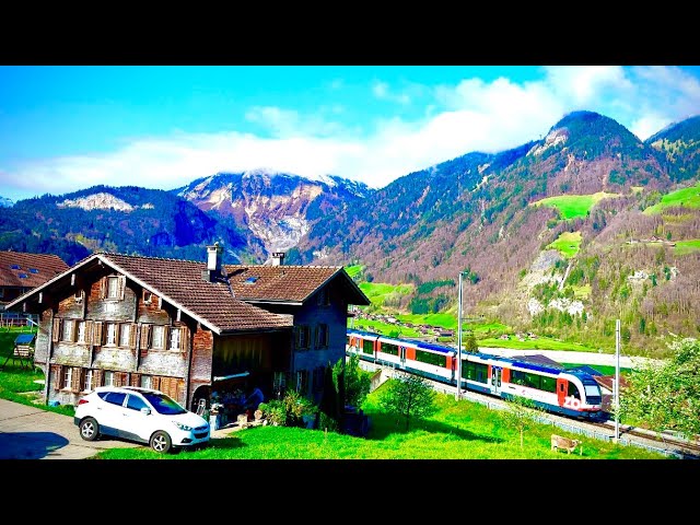 Switzerland Village Tour🇨🇭Lungern _ Most Beautiful Village In SWITZERLAND