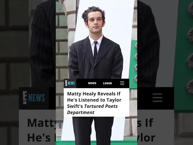 Are you ready for it? #MattyHealy reacts to #TaylorSwift’s #TTPD. #shorts