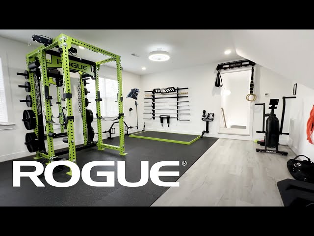 Rogue Equipped Home Gym Tour  - Chip in North Carolina