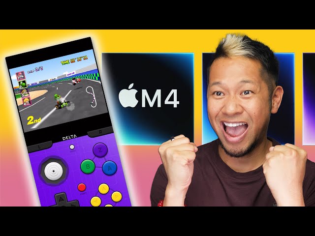 How To Set Up Retro Gaming on iPhone/iPad  + Apple's M4 Mac Roadmap Revealed!