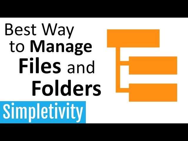 The Best Way to Manage Files and Folders (ABC Method)