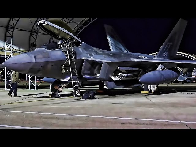 F-22 Raptors Deploy To United Arab Emirates (FEB 2022)