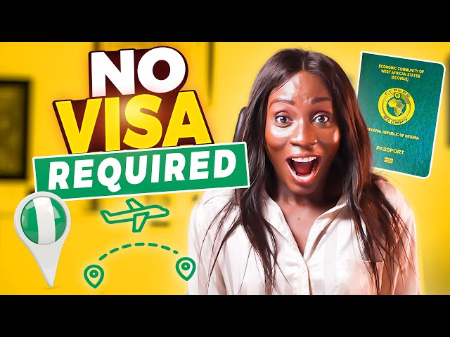 Visa free countries for NIGERIAN Passport Holders 2023 | Definitely the BEST passport in AFRICA? 😮