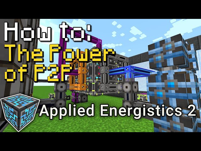 How to: Applied Energistics 2 | P2P Tunnels (Minecraft 1.19.2)