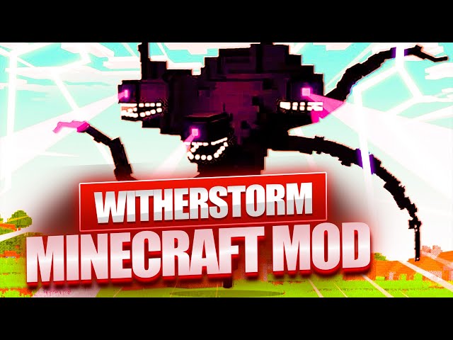 Minecraft mods Review - Witherstorm mod - One of the best minecraft mod