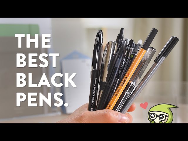 Are your favorite black pens on our list? Watch this video to find out! 🖤🖊✨