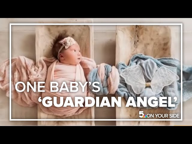 Viral photo captures baby's 'guardian angel'