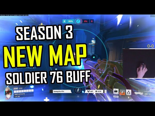 HUGE SOLDIER 76 BUFF! NEW MAP Antarctic Peninsula - GALE INSANE SOLDIER 76 GAMEPLAY