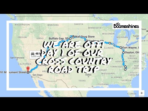 Cross Country Road Trip #3 -- August 2016