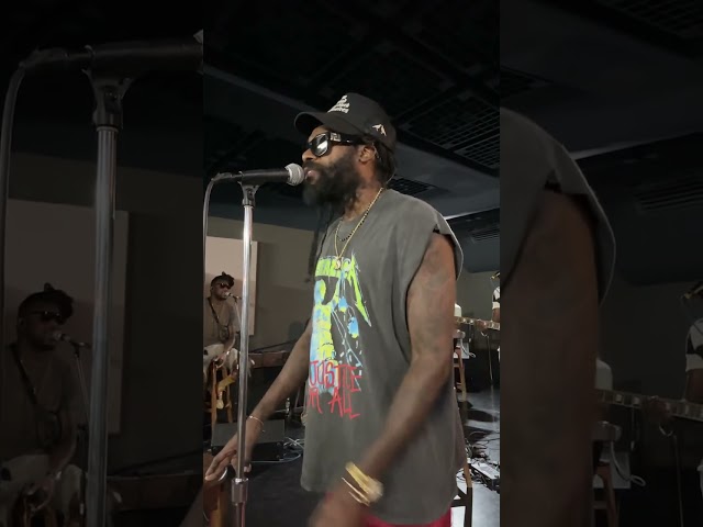 Tarrus Riley performing Love Like Ours Rehearsals Vibes #BLAKSOIL #TarrusRiley #SingySingy