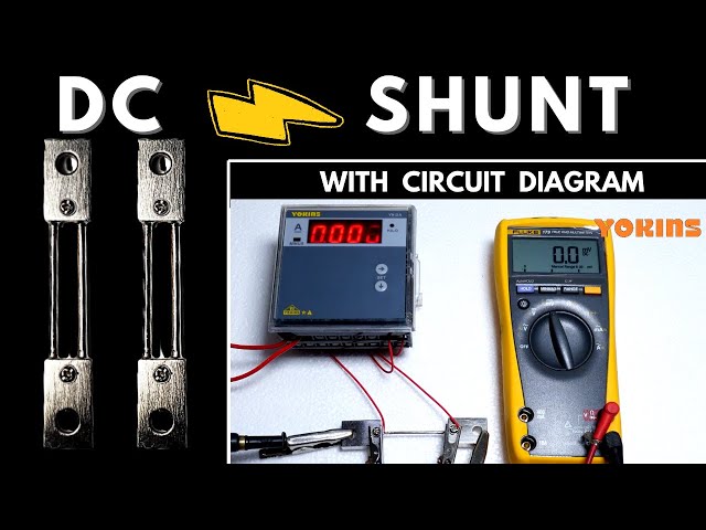 How to Use Shunt Resistance for DC Current Measurement? II DC Shunts Working & Wiring Explained