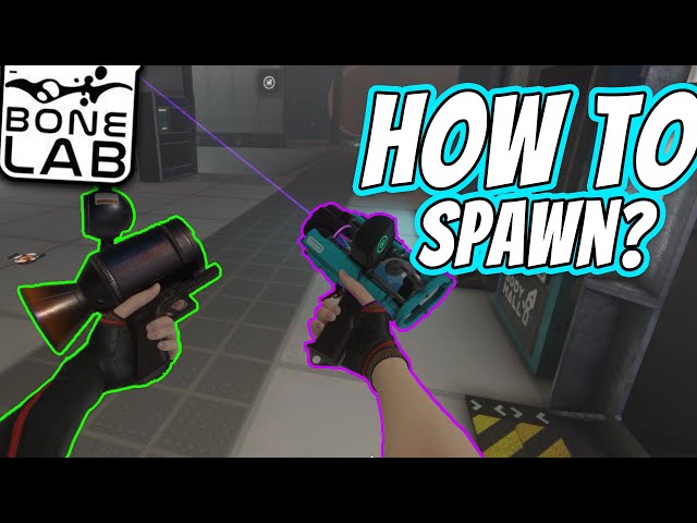 How to Spawn the Nimbus Gun Everywhere in Bonelab (devtools tutorial)