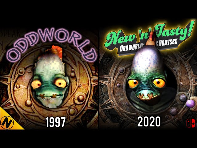 Oddworld: New 'n' Tasty vs Original | Direct Comparison