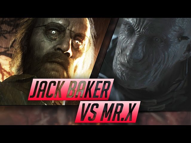 Mr X Resident Evil 2 Remake Tyrant Vs Jack Baker RE7