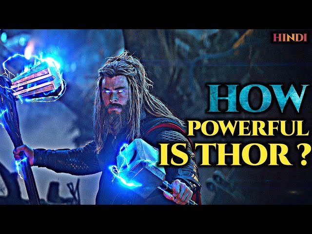 How powerful is Thor / Fully Explained in Hindi / How strong is Thor( Calculated) / Komician