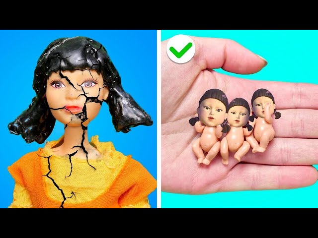 Where Is My Barbie? | Doll Makeover From Squid Game Doll To Barbie
