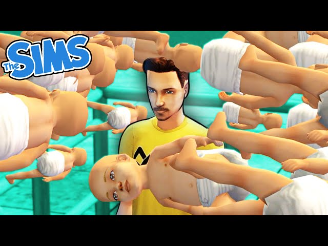 I made too many babies in the sims and broke the game