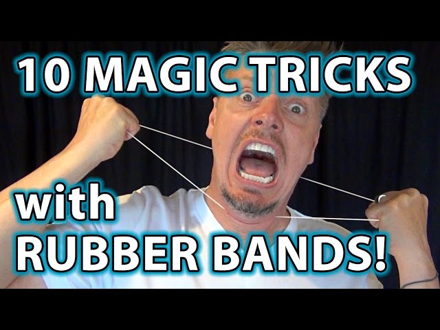TOP 10 Magic Pranks with Rubber Bands!! - Easy to do Tricks!