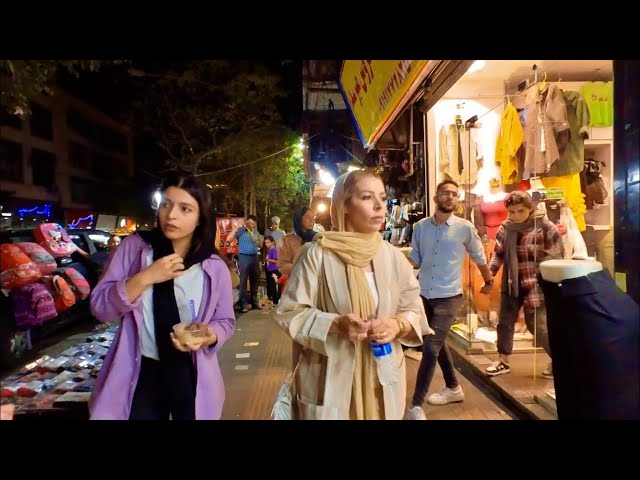 IRAN - Walking In Azerbaijan Street In Southwest Of Tehran 2022 Iran Cities Vlog