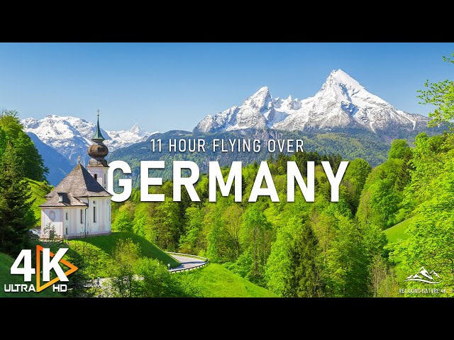 GERMANY 4K - The Heart of Europe: Exploring Germany's Iconic Landscapes with Calm Music