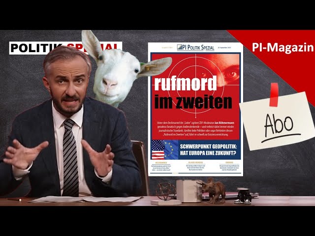 Böhmermann & Co: Rufmord im ZDF | PI Politik Spezial Magazin