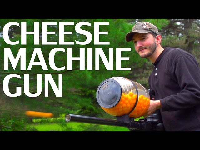 How To Make A Cheese Ball Machine Gun - NightHawkInLight