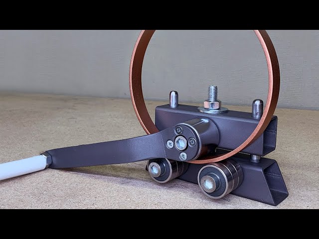 How To Make A Homemade Roller Bender || Metal Bender project