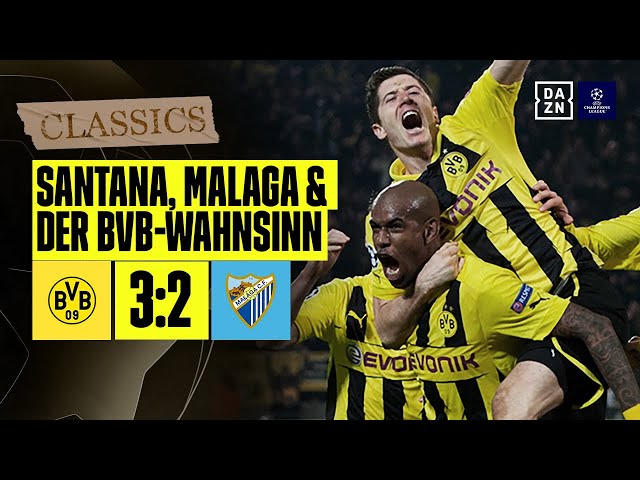 90 + 2! Als in Dortmund die Erde bebte: Dortmund - FC Malaga | UEFA Champions League | DAZN Classics