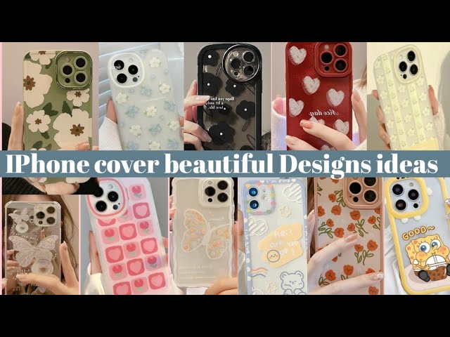 iPhone cover beautiful designs ideas / coolest mobile cover ideas / stylish phone case designs ideas