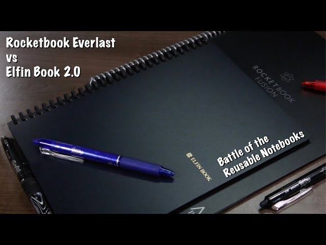 1-Month Comparing the Rocketbook CORE (EVERLAST) + the ElfinBook 2.0