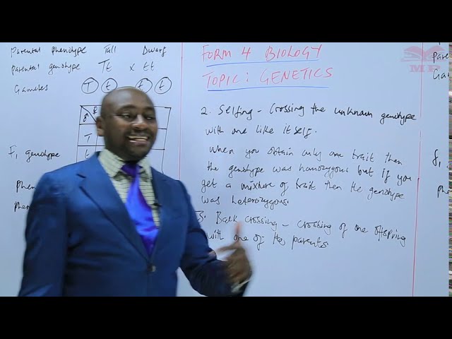 FORM 4 KCSE BIOLOGY-GENETICS