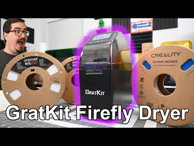 Can this handle filament soaked in water for 24 hours? GratKit Firefly Dryer Review