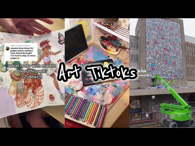 Art Tiktoks that will fill your brain with ideas pt 3