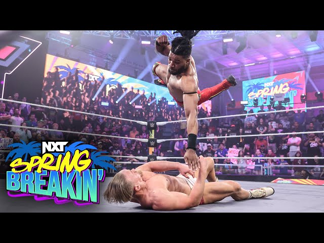 FULL MATCH: Ilja Dragunov vs. Trick Williams – NXT Title Match: NXT Spring Breakin’, April 23, 2024