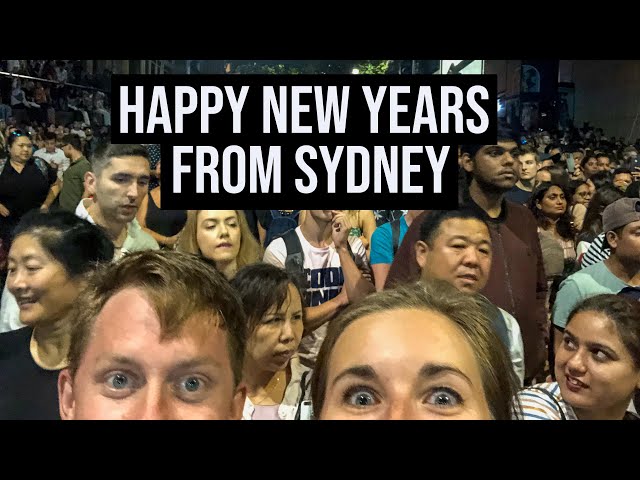 A train, a hill, and 1,000 of our closest friends | NEW YEARS EVE in Sydney, Australia