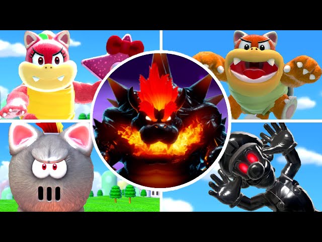 Bowser's Fury - All Bosses