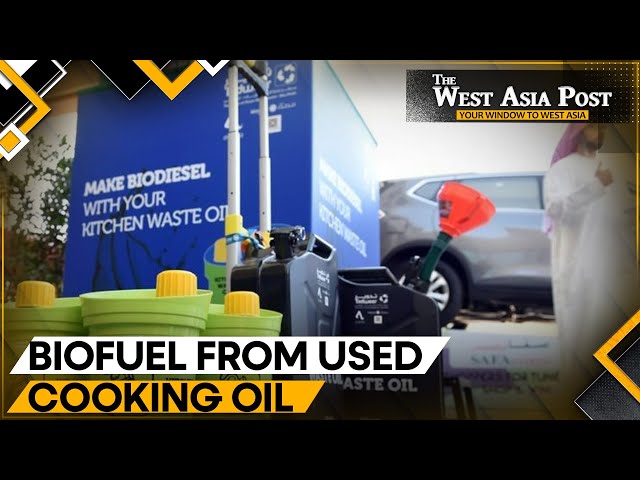 Making biofuel from used cooking oil | The West Asia Post