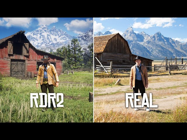 Red Dead Redemption vs. Real Life