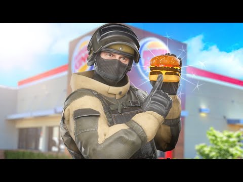the boys go to burger king