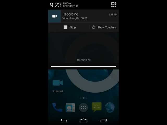 Screen Recording Created with CyanogenMod Screencast For CM11+