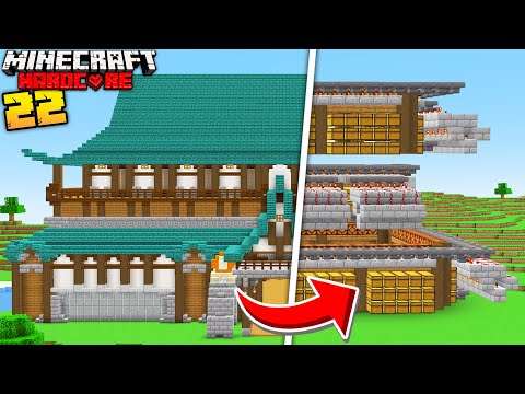 I Built the ULTIMATE STORAGE SYSTEM in Minecraft Hardcore
