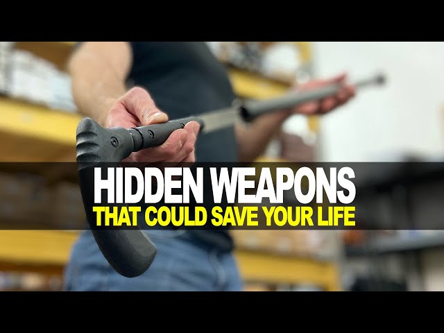 Hidden Weapons That Could Save Your Life!