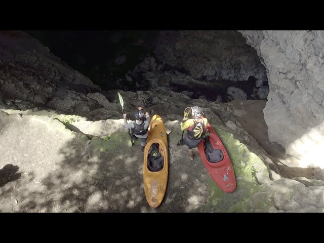 Kayaking GoPro POV: Paddle With Rafa Ortiz Through an Underground Cave