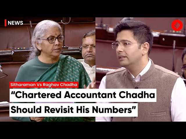 After Chadha Charge, FM Sitharaman Hits Back With “Chartered Accountant” Jibe