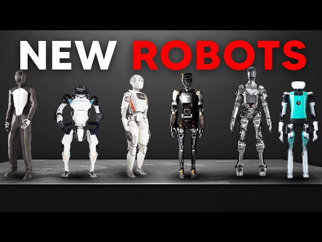 Top 10 NEW Humanoid Robots For 2024 (Tesla, Figure 01, Agility, Boston Dynamics and More)
