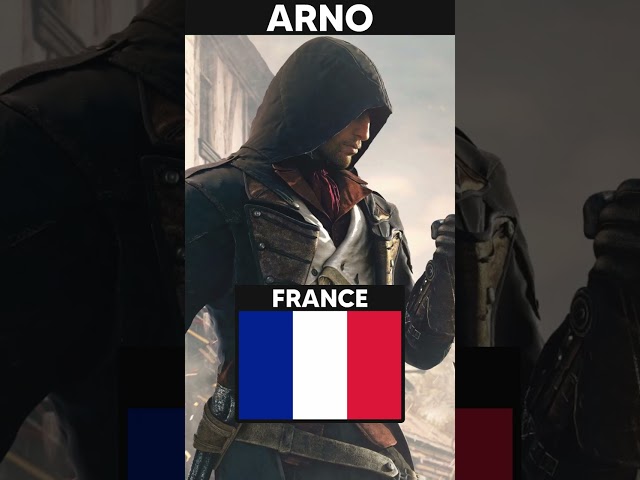 Nationality of EVERY Assassin in Assassin's Creed